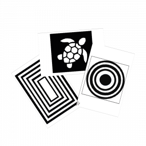 Tarjetas de alto contraste - 0 a 2 meses